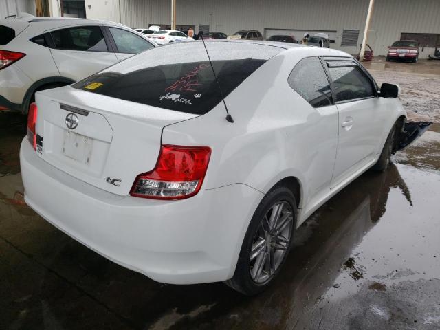 JTKJF5C74D3047313 - 2013 TOYOTA SCION TC თეთრი ფოტო 4