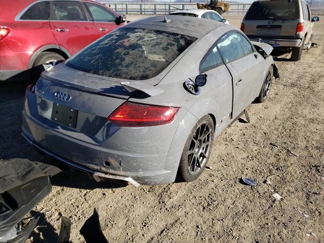 WUACSAFVXJ1902282 - 2018 AUDI TT RS GRAY photo 4