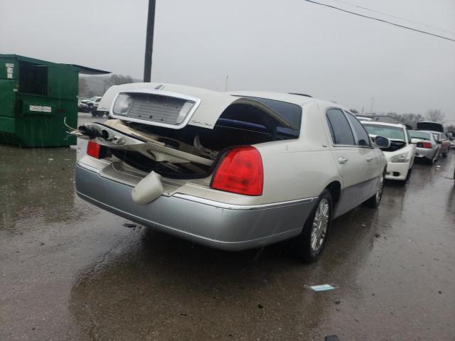 1LNHM83V16Y633321 - 2006 LINCOLN TOWN CAR D BEIGE photo 4