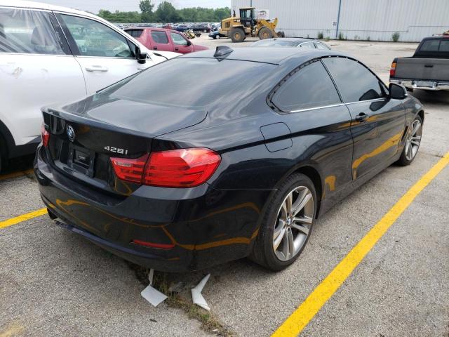 WBA3N9C59GK248477 - 2016 BMW 428 XI BLACK photo 4