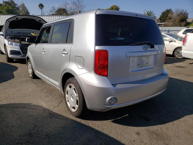 JTLKE50E281038083 - 2008 TOYOTA SCION XB ვერცხლისფერი ფოტო 3