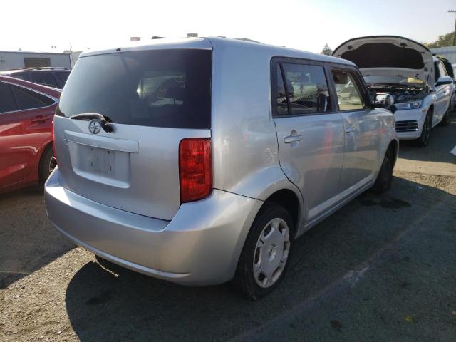 JTLKE50E281038083 - 2008 TOYOTA SCION XB ვერცხლისფერი ფოტო 4