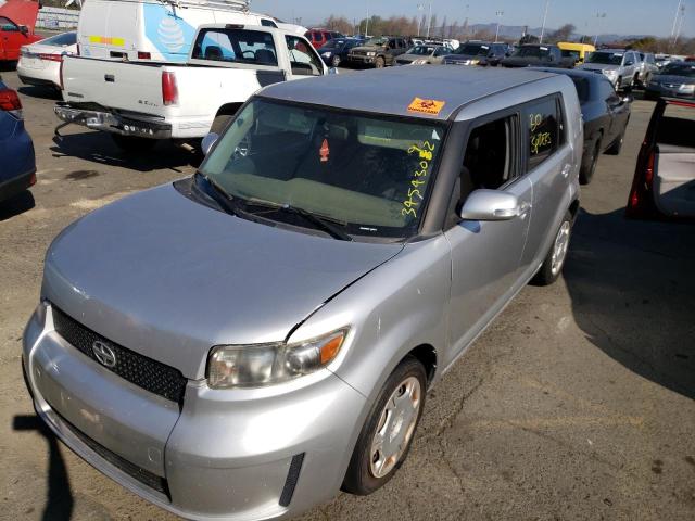 JTLKE50E281038083 - 2008 TOYOTA SCION XB ვერცხლისფერი ფოტო 9