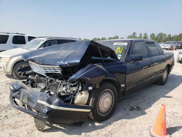 1G6KE54Y3XU702925 - 1999 CADILLAC DEVILLE DE BLUE photo 2