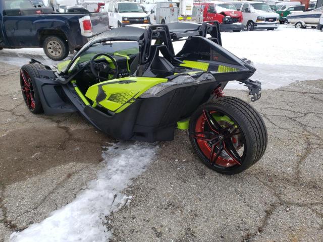 57XAARGB6M8140890 - 2021 POLARIS SLINGSHOT GREEN photo 3