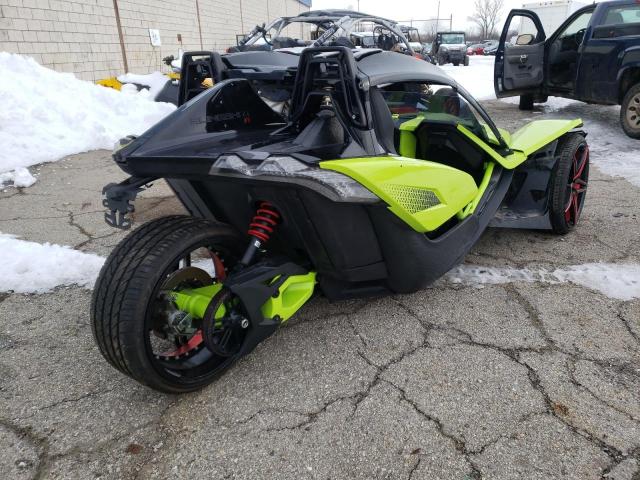 57XAARGB6M8140890 - 2021 POLARIS SLINGSHOT GREEN photo 4