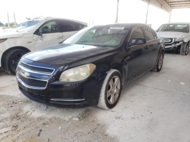 1G1ZH57B594275365 - 2009 CHEVROLET MALIBU 1LT შავი ფოტო 2