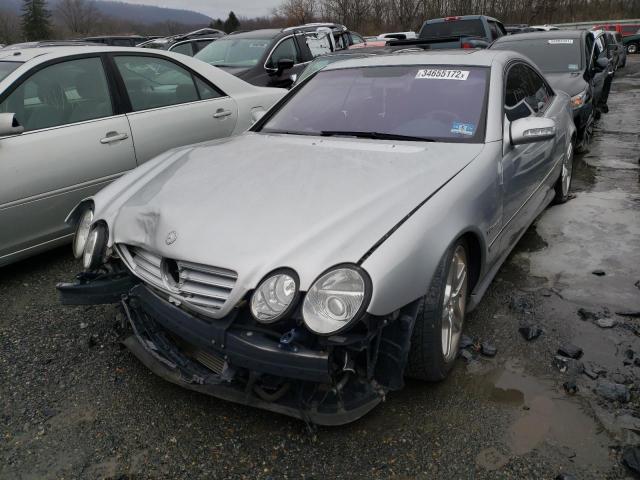 WDBPJ74JX3A033530 - 2003 MERCEDES-BENZ CL 55 AMG GRAY photo 2