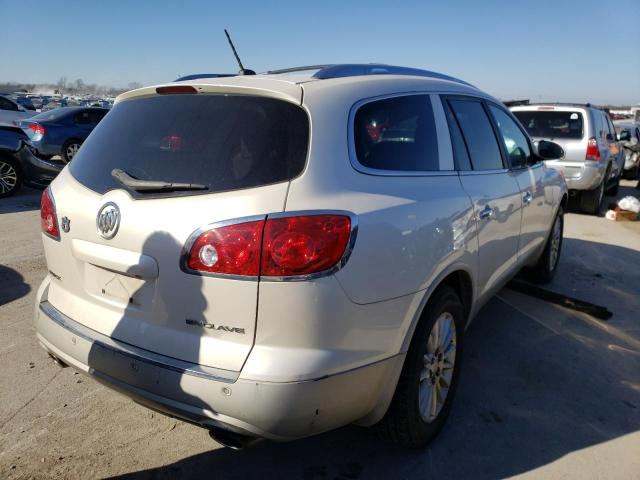5GAKRCED3CJ233964 - 2012 BUICK ENCLAVE WHITE photo 4