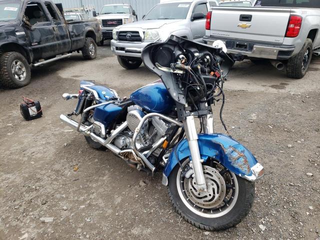 1HD1FVW156Y640634 - 2006 HARLEY-DAVIDSON FLHTI BLUE photo 1