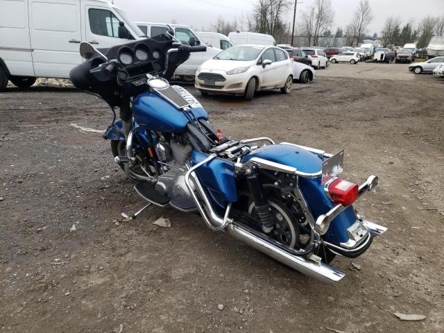 1HD1FVW156Y640634 - 2006 HARLEY-DAVIDSON FLHTI BLUE photo 3