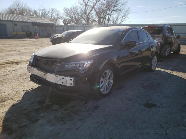 19UDE2F37HA015814 - 2017 ACURA ILX BASE W BLACK photo 2