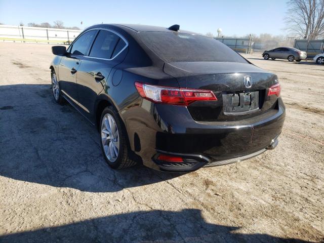 19UDE2F37HA015814 - 2017 ACURA ILX BASE W BLACK photo 3