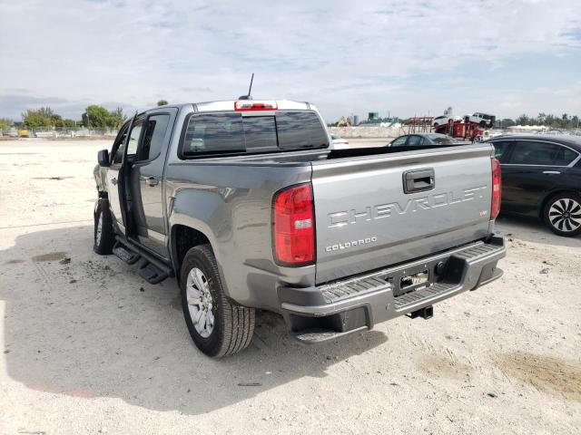 1GCGSCEN2N1122181 - 2022 CHEVROLET COLORADO L GRAY photo 3