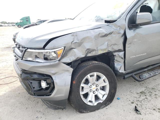 1GCGSCEN2N1122181 - 2022 CHEVROLET COLORADO L GRAY photo 9