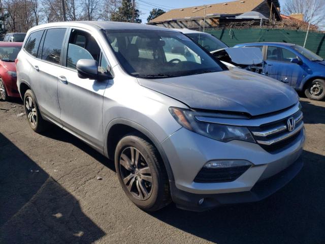 5FNYF6H7XGB022573 - 2016 HONDA PILOT EXLN SILVER photo 1