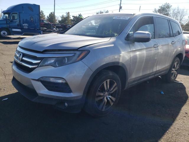 5FNYF6H7XGB022573 - 2016 HONDA PILOT EXLN SILVER photo 2