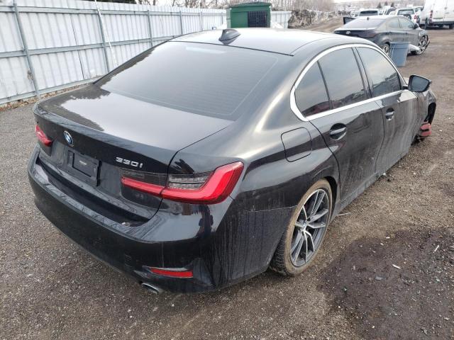 3MW5R7J0XL8B08796 - 2020 BMW 330XI BLACK photo 4