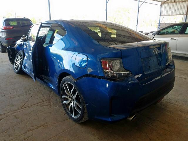 JTKJF5C70FJ004571 - 2015 TOYOTA SCION TC 蓝色 照片 3