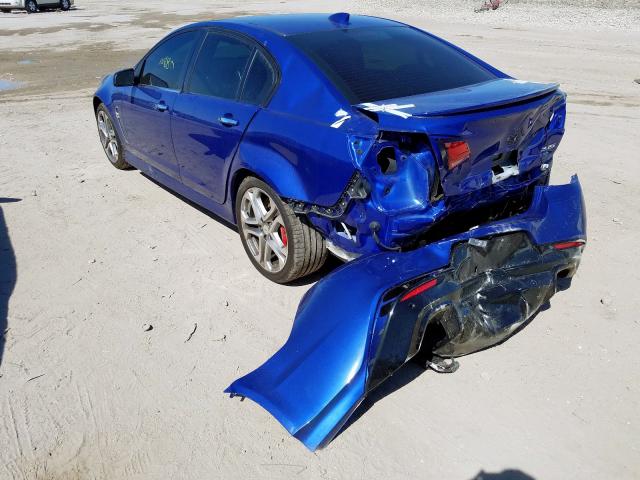 6G3F15RW8HL303181 - 2017 CHEVROLET SS BLUE photo 3