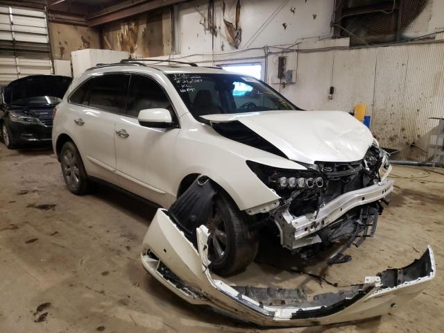 5FRYD4H9XGB006027 - 2016 ACURA MDX ADVANC WHITE photo 1