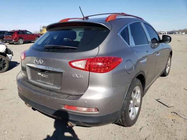 JNKAJ09F08M353558 - 2008 INFINITI EX35 BASE Մոխրագույն լուսանկար 4