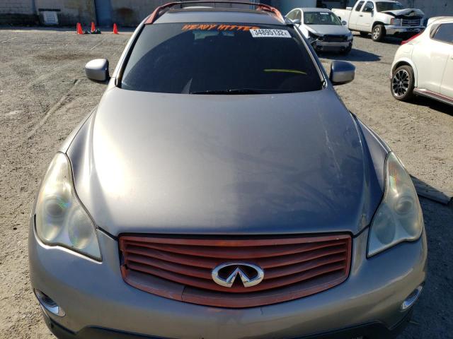 JNKAJ09F08M353558 - 2008 INFINITI EX35 BASE GRAY photo 9