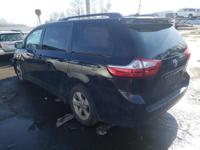 5TDKZ3DC9KS008103 - 2019 TOYOTA SIENNA LE BLACK photo 3