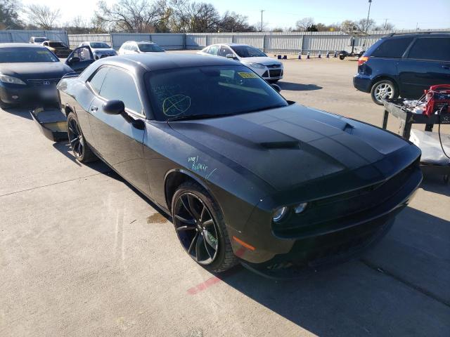 2C3CDZAG9JH215492 - 2018 DODGE CHALLENGER BLACK photo 1