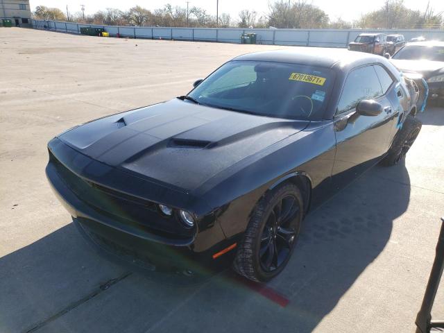 2C3CDZAG9JH215492 - 2018 DODGE CHALLENGER BLACK photo 2