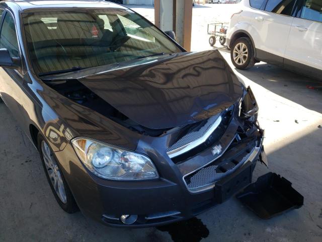 1G1ZE5EB3AF259251 - 2010 CHEVROLET MALIBU LTZ ნაცრისფერი ფოტო 9