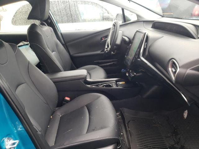 JTDKAMFP7M3194452 - 2021 TOYOTA PRIUS PRIM 蓝色 照片 5