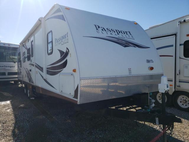 4YDT31828DT412930 - 2013 KEYSTONE PASSPORT 白色 照片 1