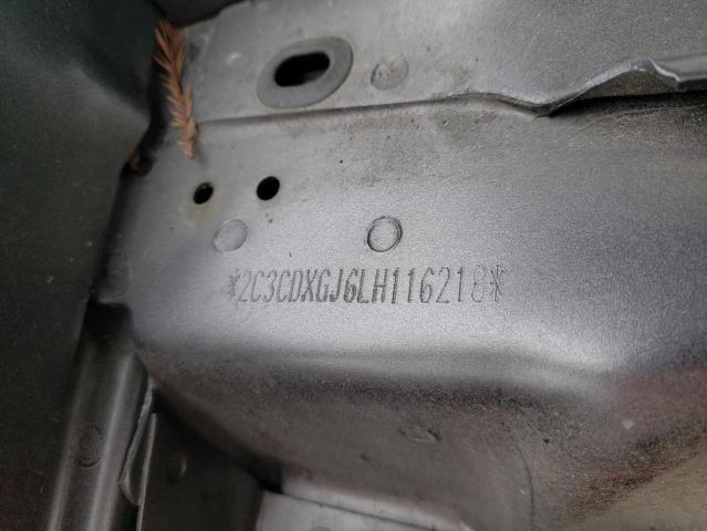 2C3CDXGJ6LH116218 - 2020 DODGE CHARGER SC GRAY photo 10