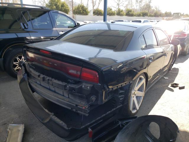 2C3CDXCT3EH362900 - 2014 DODGE CHARGER R/ BLACK photo 4