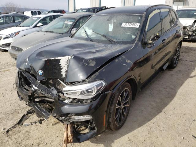 5UXTS3C50J0Y99474 - 2018 BMW X3 XDRIVEM BLACK photo 2