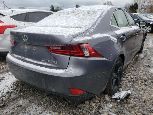 JTHCE1D21E5003918 - 2014 LEXUS IS 350 GRAY photo 4