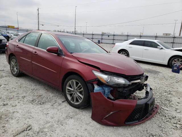 4T1BF1FK5GU526922 - 2016 TOYOTA CAMRY LE/X RED photo 1