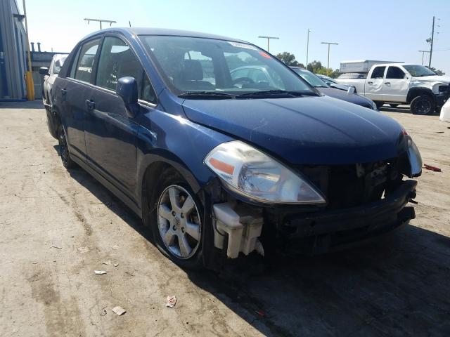 3N1BC11E99L484320 - 2009 NISSAN VERSA S BLUE photo 1