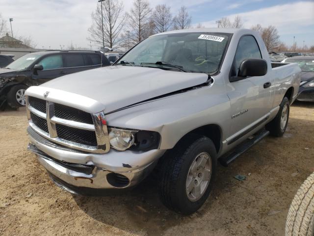 1D7HA16KX5J620960 - 2005 DODGE RAM 1500 S SILVER photo 2