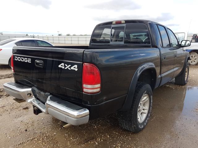 1B7HG2ANX1S281623 - 2001 DODGE DAKOTA QUAD  photo 4