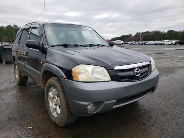 4F2YU09182KM32345 - 2002 MAZDA TRIBUTE BLACK photo 1