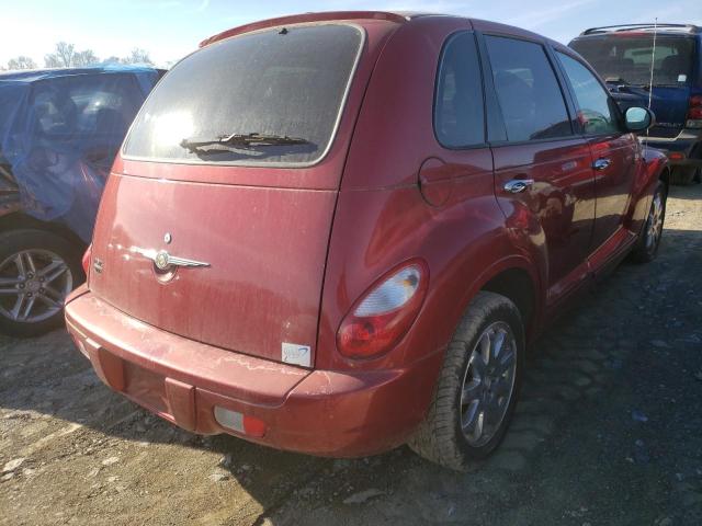 3A8FY58B87T532656 - 2007 CHRYSLER PT CRUISER BURGUNDY photo 4