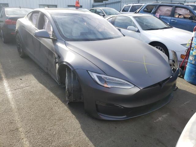 5YJSA1E66MF431104 - 2021 TESLA MODEL S Qırmızı foto 1