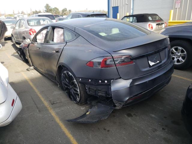 5YJSA1E66MF431104 - 2021 TESLA MODEL S Qırmızı foto 3