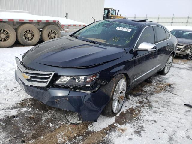 2G1155S30E9105475 - 2014 CHEVROLET IMPALA LTZ BLACK photo 2