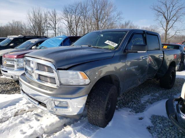 1C6RD7LT6CS291100 - 2012 DODGE RAM 1500 S GRAY photo 9