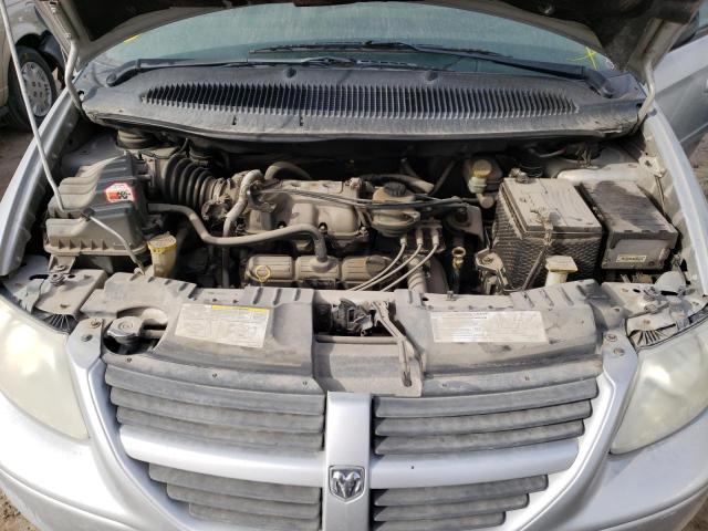 2D8GP44L06R683713 - 2006 DODGE CARAVAN SILVER photo 7