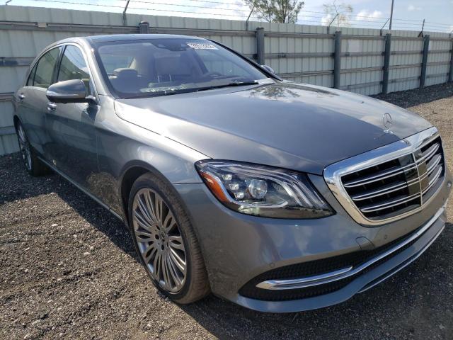 WDDUG6GB2KA492895 - 2019 MERCEDES-BENZ S 450 GRAY photo 1