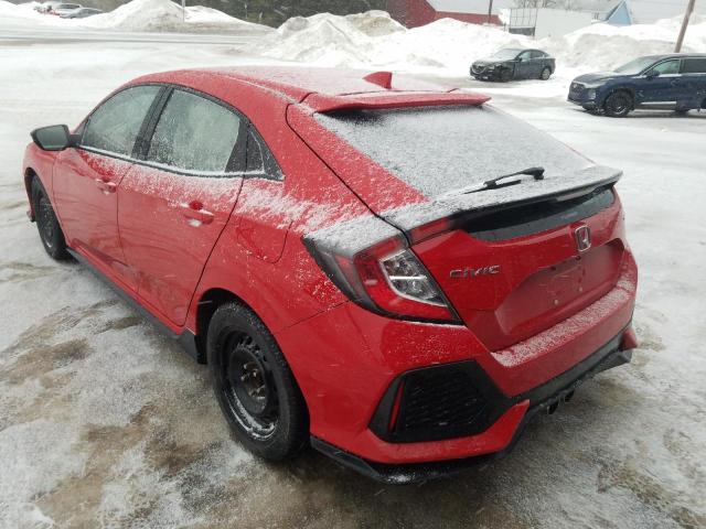 SHHFK7H40HU306258 - 2017 HONDA CIVIC SPOR RED photo 3